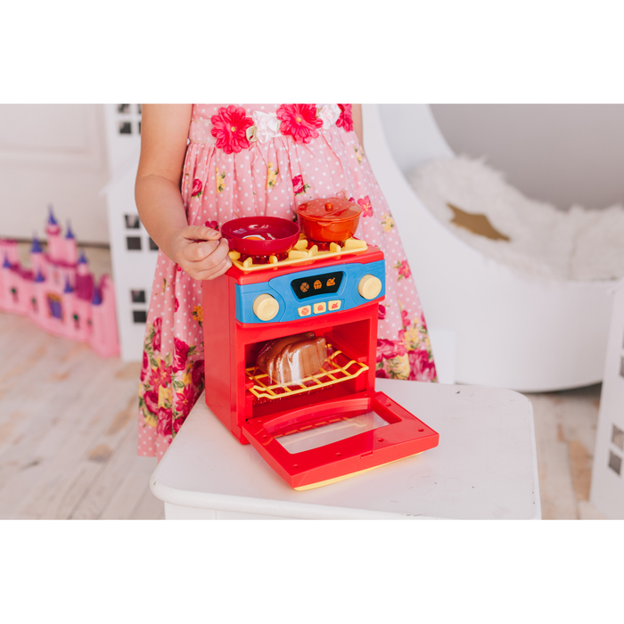 Бытовая техника «Газовая плита» гигант с аксессуарами, световые и звуковые эффекты