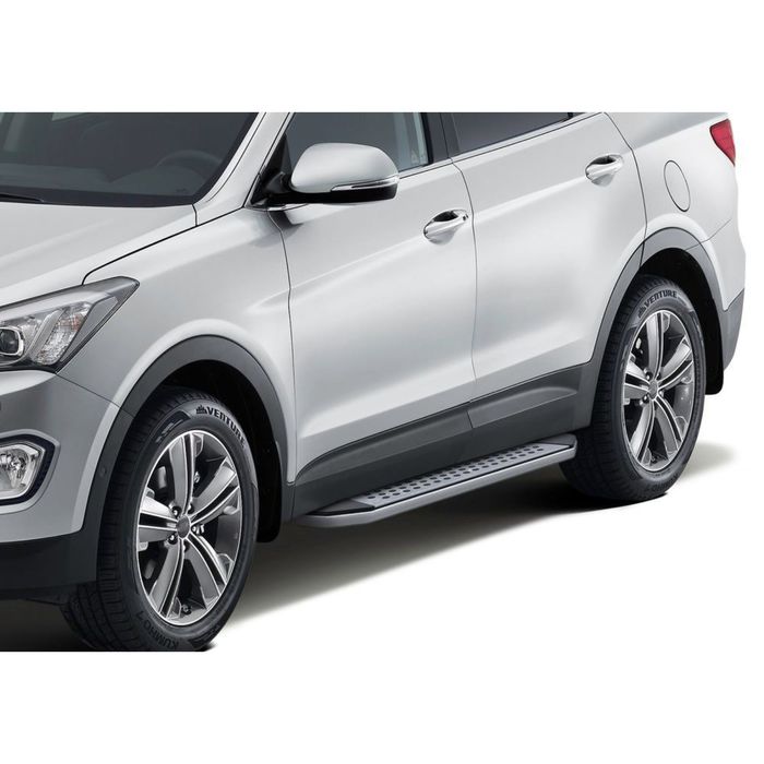 Пороги Bmw-Style Hyundai Grand Santa Fe 2012-2016, овал 173 см, 2 шт. B173AL.2306.2