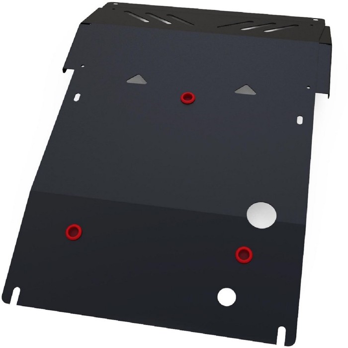 Защита радиатора и картера АвтоБРОНЯ для TAGAZ Road Partner 2008-2013, крепеж в комплекте, сталь, 2 мм, 111.06101.3