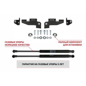 Упоры капота АвтоУПОР для Toyota Corolla XI E160, E170 2012-2016 2016-2019, 2 шт., UTOCOR013 от Сима-ленд