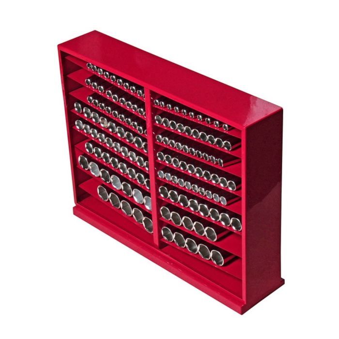 Набор головок торцевых JTC, глубоких 6-гранных, 1/2", 10-32 мм, 137 шт, в металлическом шкафу   2428