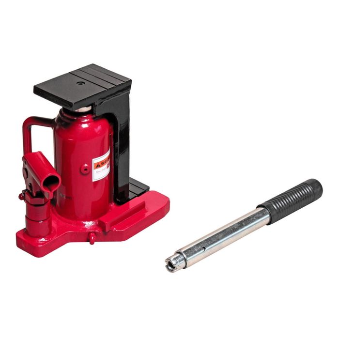 Домкрат гидравлический, бутылочный JTC двухуровневый 6т, высота подъема 212-322 мм