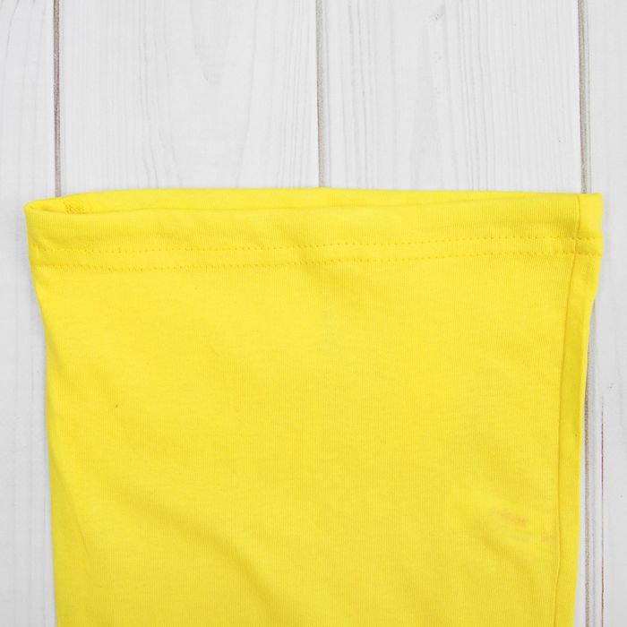 Ползунки для девочки, рост 74 см (48), цвет жёлтый 208_М