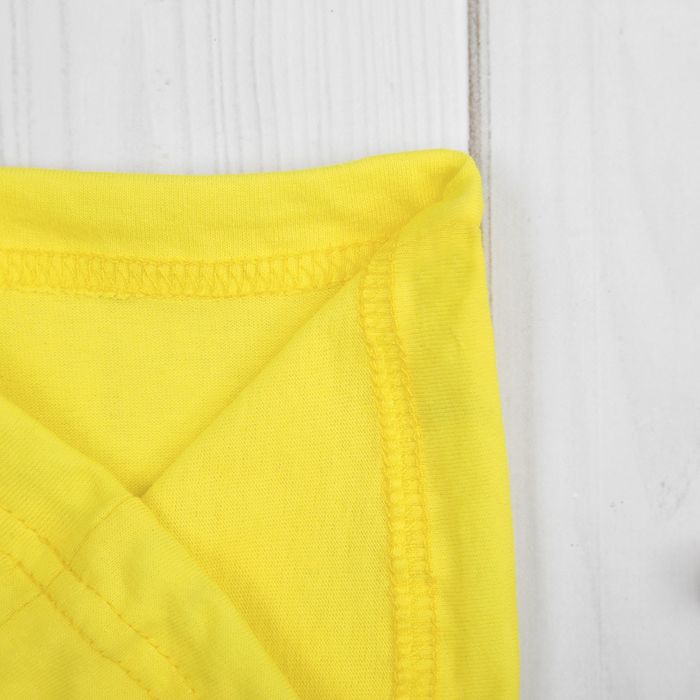 Ползунки для девочки, рост 74 см (48), цвет жёлтый 208_М