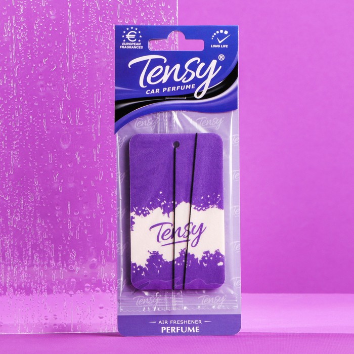 Ароматизатор подвесной Tensy картонный, парфюм