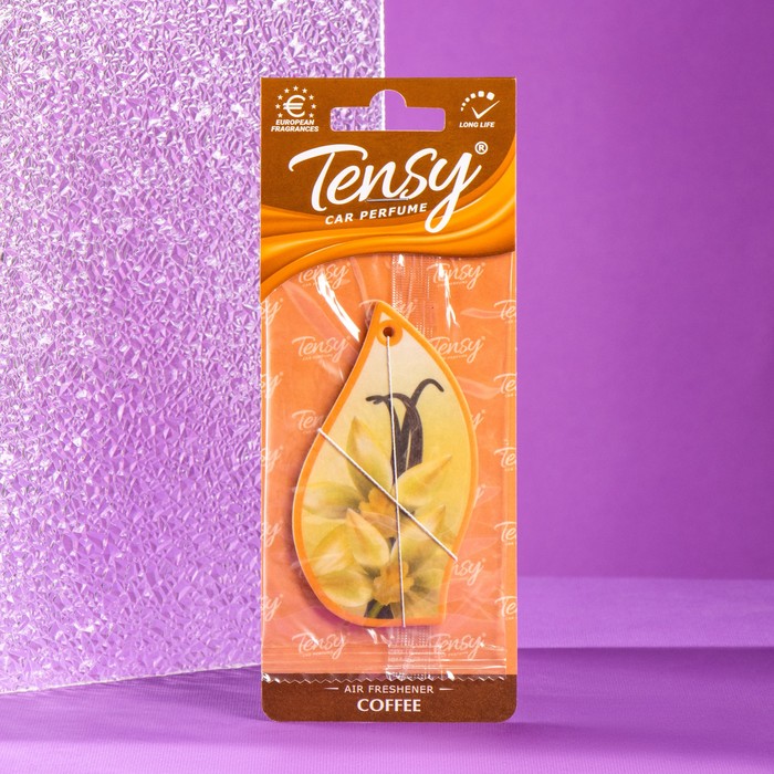Ароматизатор подвесной Tensy картонный, кофе