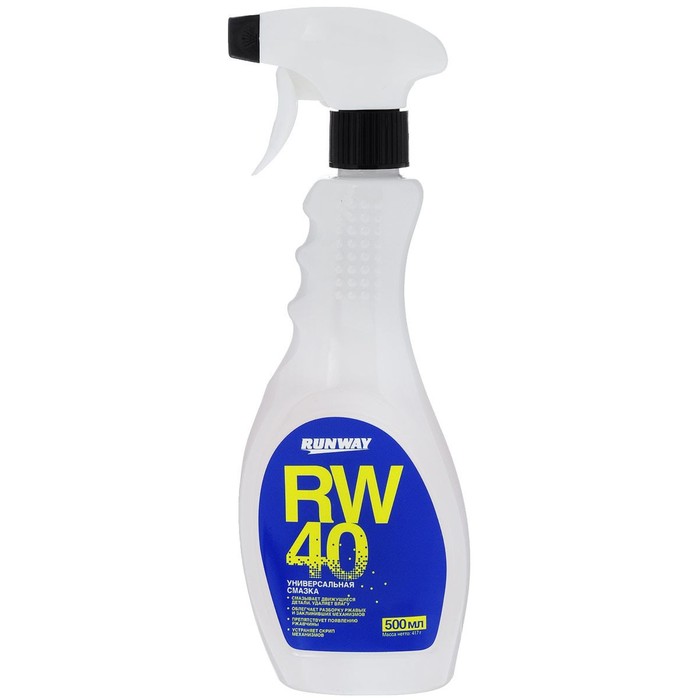 Универсальная проникающая смазка rw-40 500мл RunWay
