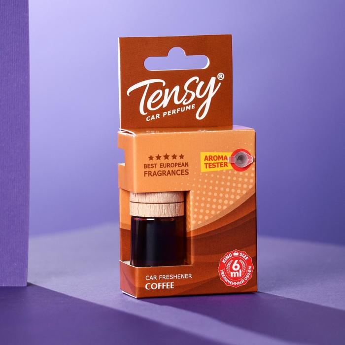Ароматизатор Tensy Кофе, бутылочка, 6 мл, ТВ-05 ароматизатор мешочек tensy кофе tте 05
