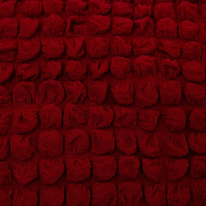 Чехол для мягкой мебели DO&CO, диван угловой 2-х предметный, кресло 1шт, бордовый, п/э