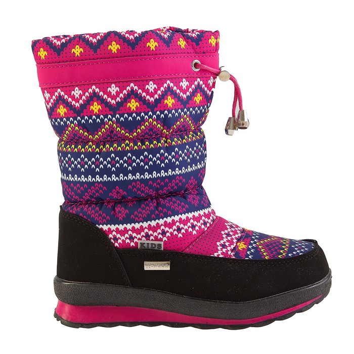 Дутики детские арт. ML9615E-16, цвет розовый, размер 32