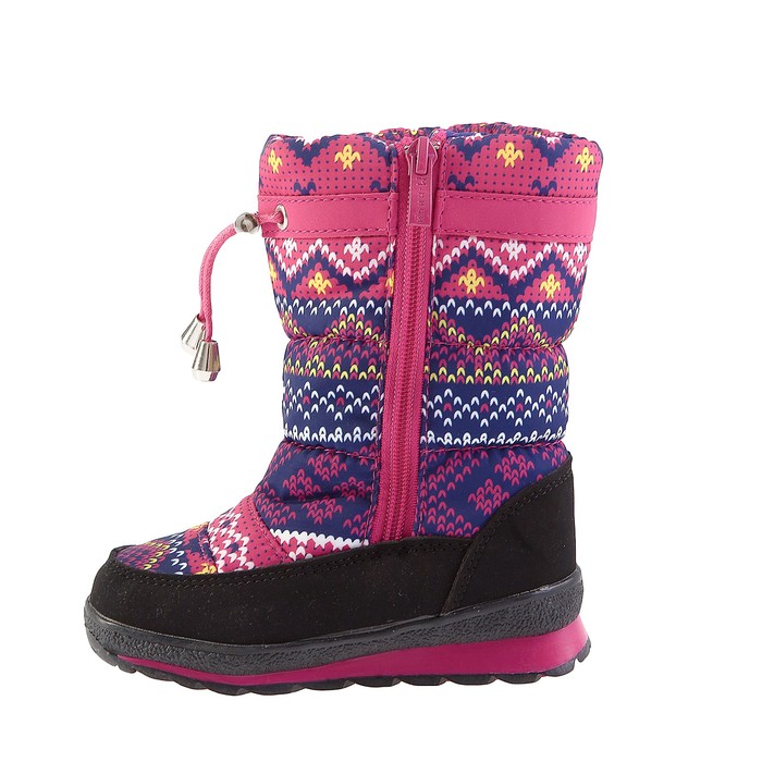 Дутики детские арт. ML9115C-16, цвет розовый, размер 29