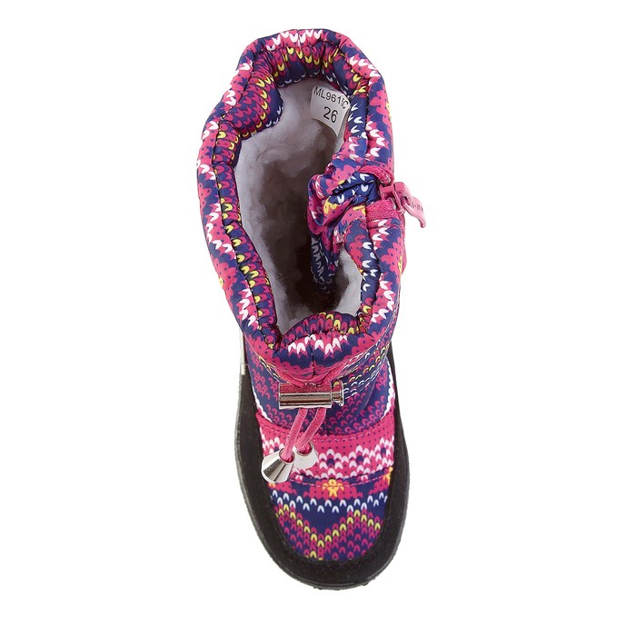 Дутики детские арт. ML9115C-16, цвет розовый, размер 29