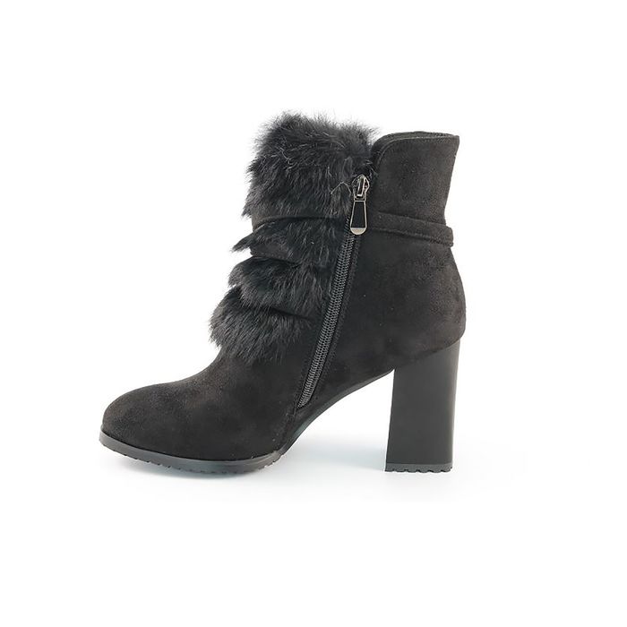 Ботильоны женские арт. E-280 (черный) (р. 40)