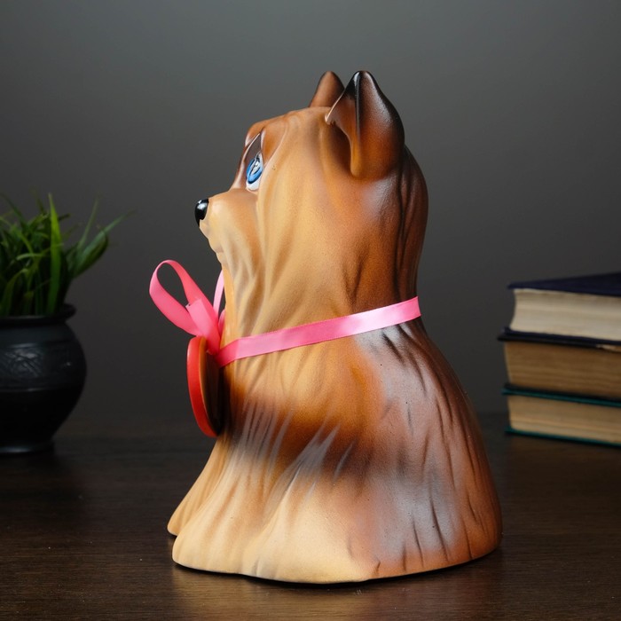 Копилка "Йорк с сердцем" большой