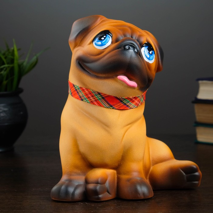 Копилка "Мопс"