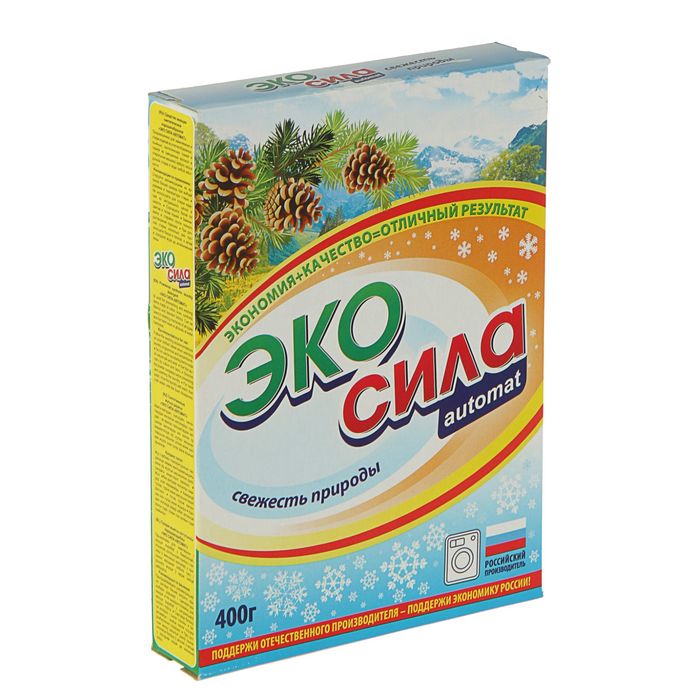 Порошок стиральный Эко Сила, автомат, 400 г