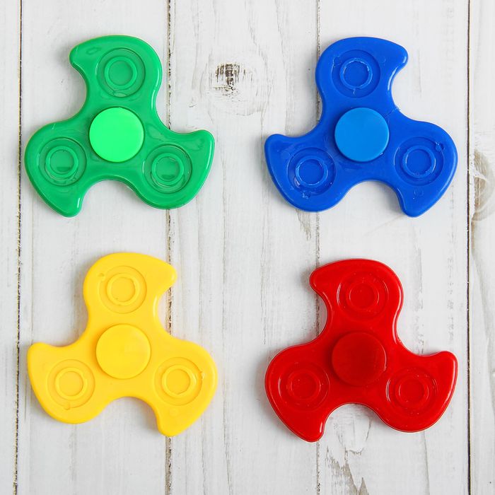 Спиннер "Изгиб", цвета МИКС