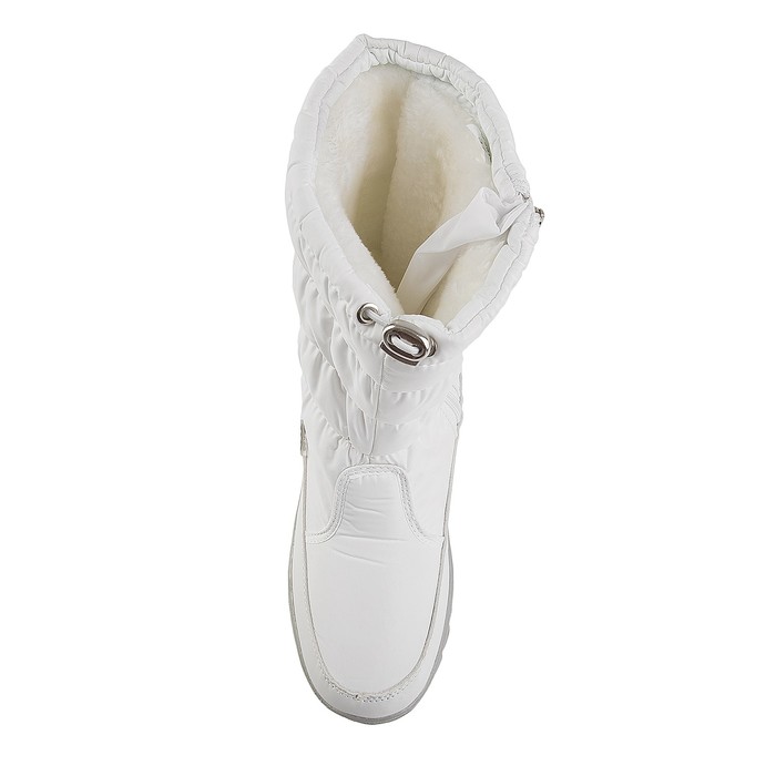 Дутики женские GOGC арт.G9618-2, цвет белый, размер 38