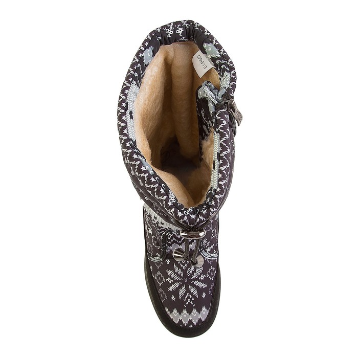 Дутики женские арт. G9619-1, цвет черный, размер 41