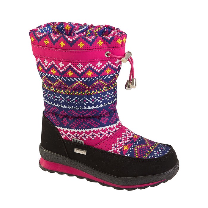 Дутики детские арт. ML9615E-16, цвет розовый, размер 33