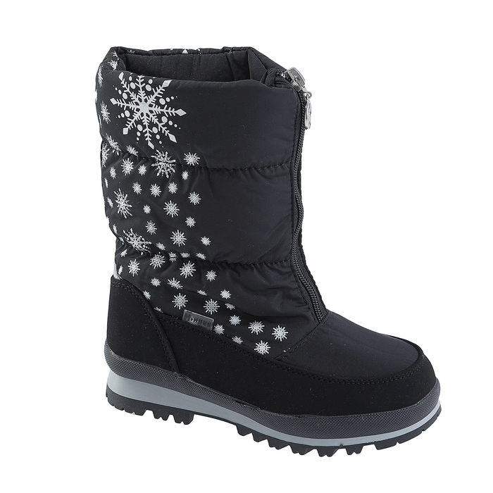 Дутики детские арт. ML9640K-1, цвет черный, размер 33