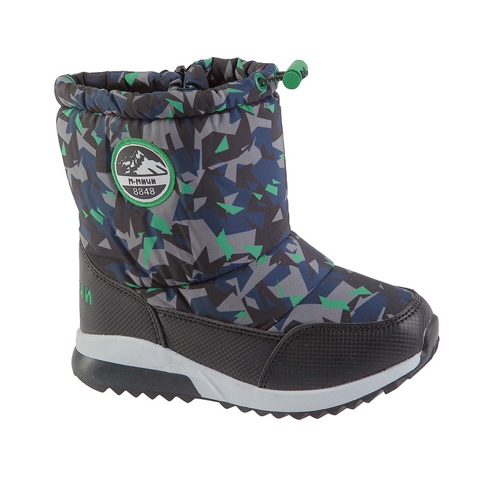 Дутики детские арт. ML9103C-1, цвет синий, размер 27