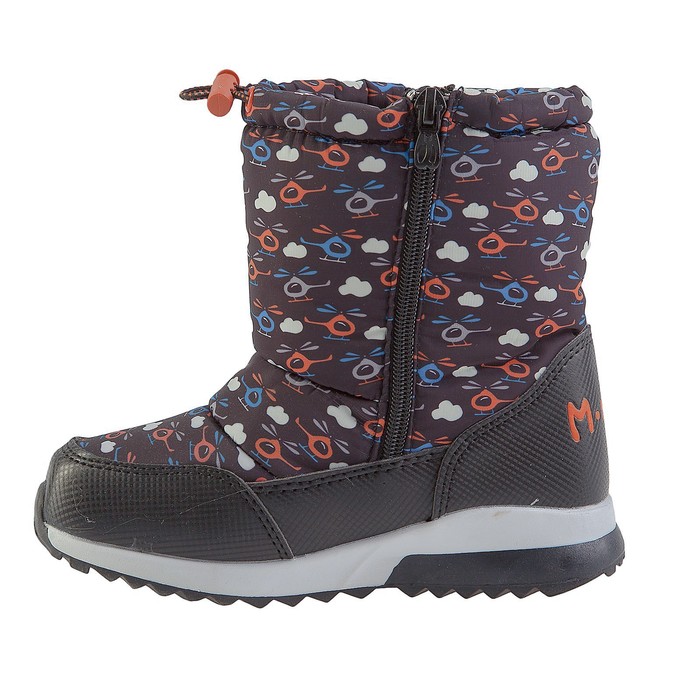 Дутики детские арт. ML9103C-1, цвет коричневый, размер 30