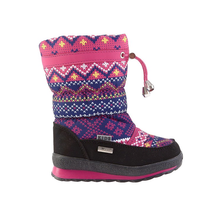 Дутики детские арт. ML9115C-16, цвет розовый, размер 28