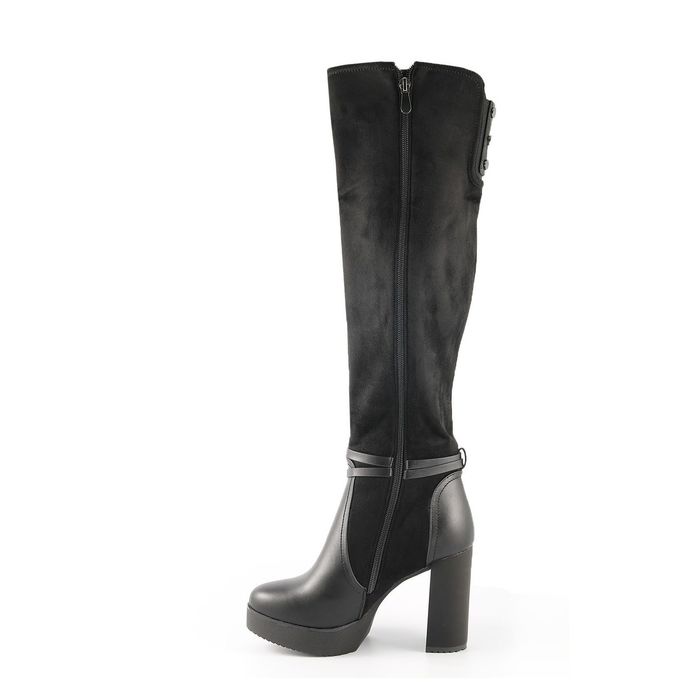 Сапоги женские арт. E-220 (черный) (р. 40)