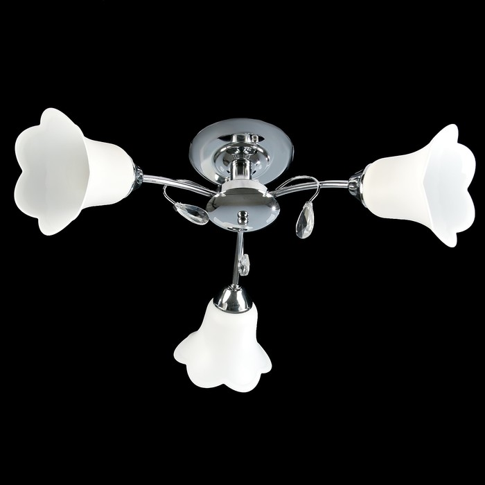 Люстра "Эйфория" 3 лампы E27 60W хром