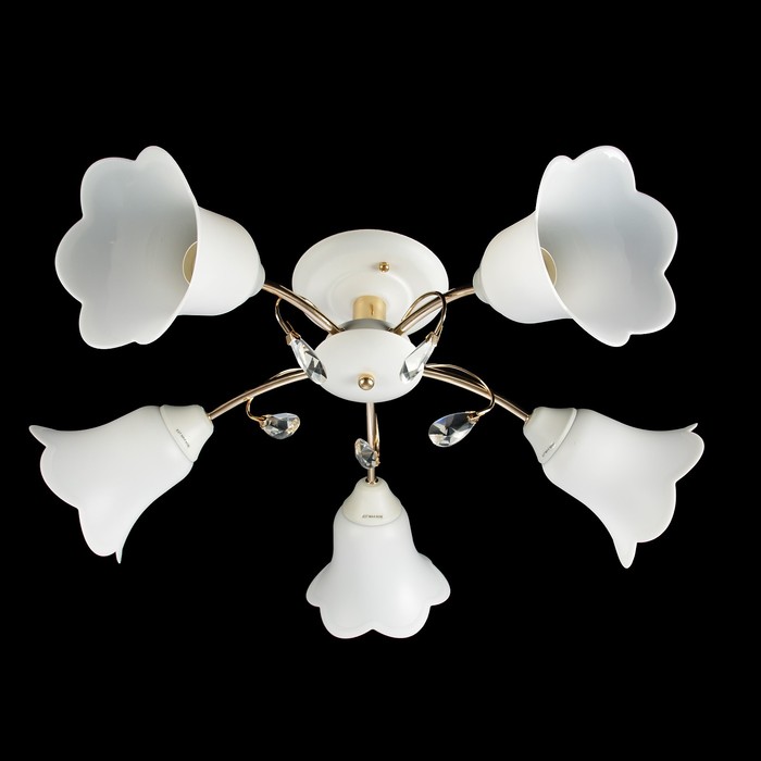 Люстра "Эйфория" 5 ламп E27 60W хром