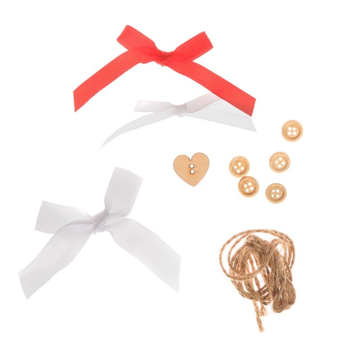 Игрушки на ёлку «Яркий праздник», набор для шитья, 10,7 × 16,3 × 1,5 см