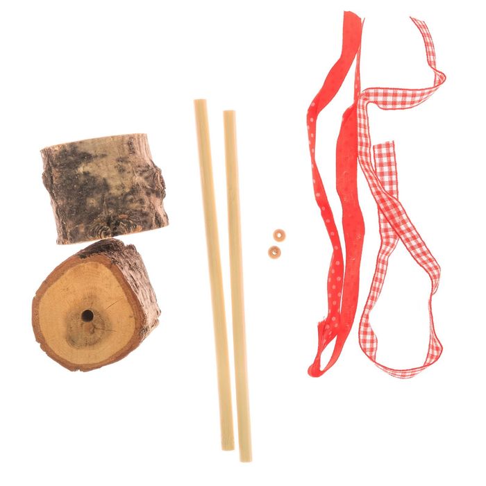 Фигурки на подставке «Новогодние олени», набор для шитья, 10,7 × 16,3 × 5 см