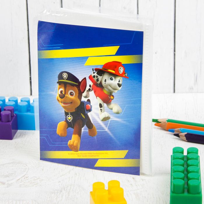 Щенячий патруль. Подарочный набор фоторамка + Щенячий патруль. Фотоальбом 36 листов "Щенячий патруль. Круто"