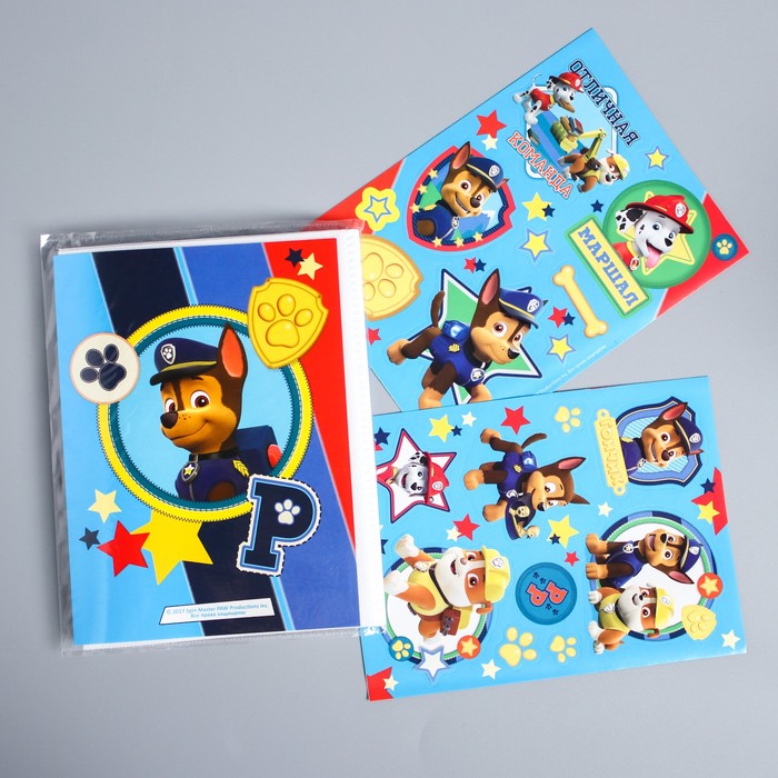 Щенячий патруль. Подарочный набор фоторамка + Щенячий патруль. Фотоальбом 36 листов "Гончик"