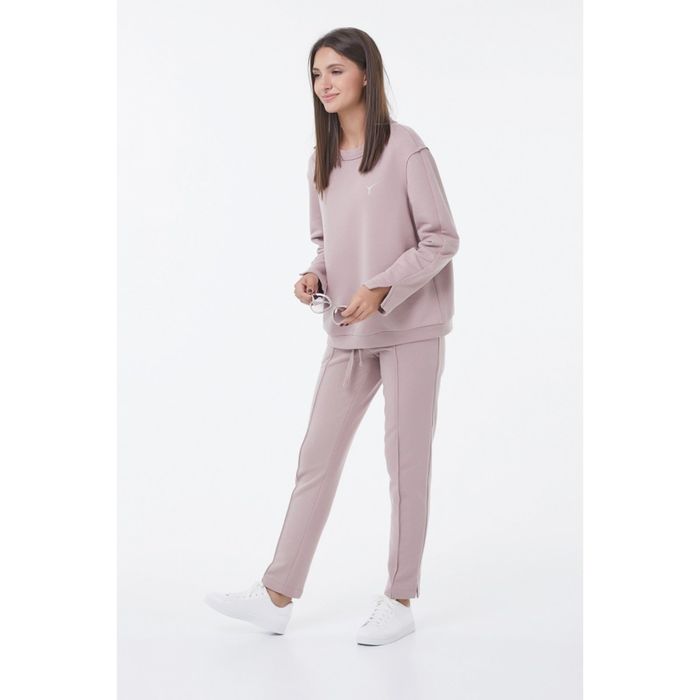 Костюм женский, размер 42, цвет пыльная роза