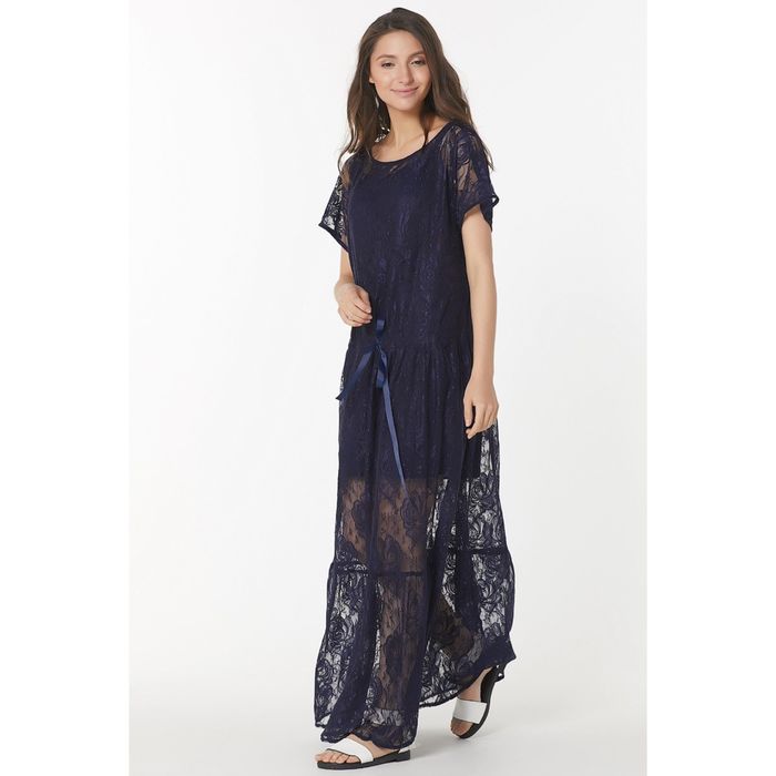 Платье женское, размер 42, цвет синий 172-08