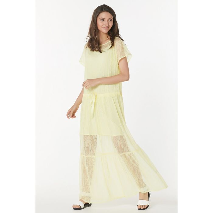 Платье женское, размер 44, цвет жёлтый 172-13