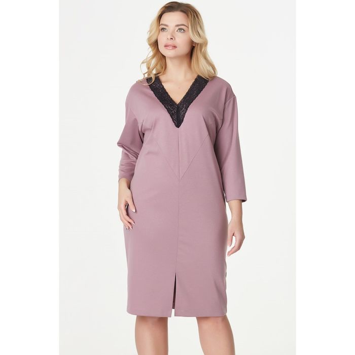 Платье женское, размер 56, цвет пыльная роза 2-104-04