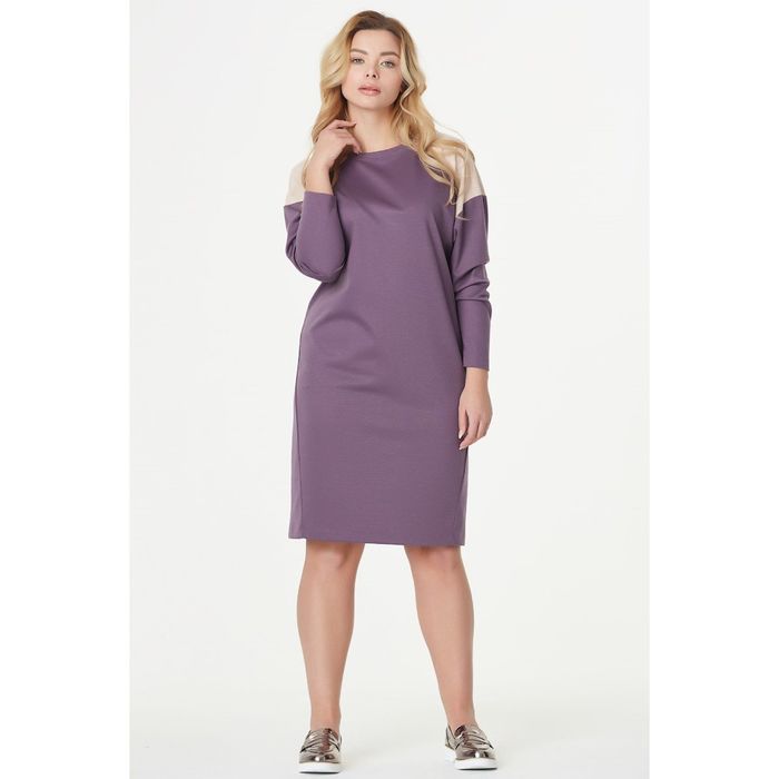 Платье женское, размер 56, цвет сиреневый 2-105-09