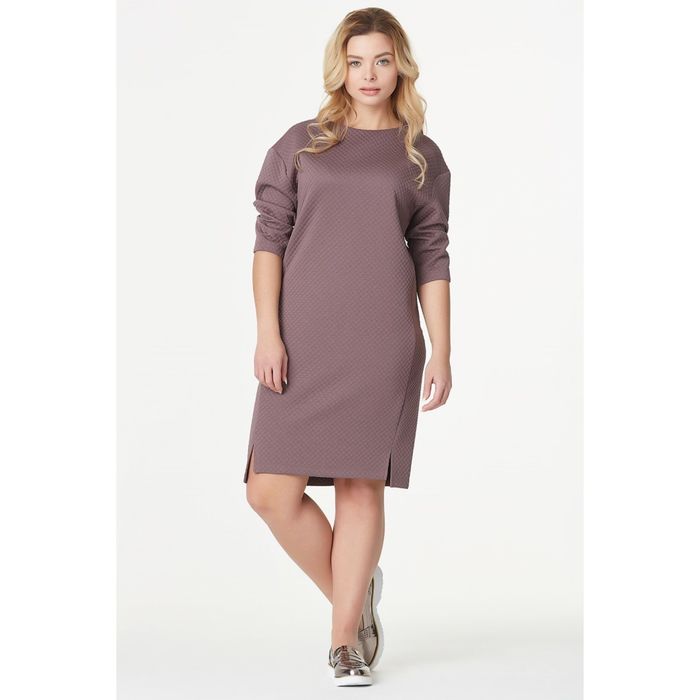 Платье женское, размер 52, цвет серый 2-106-11