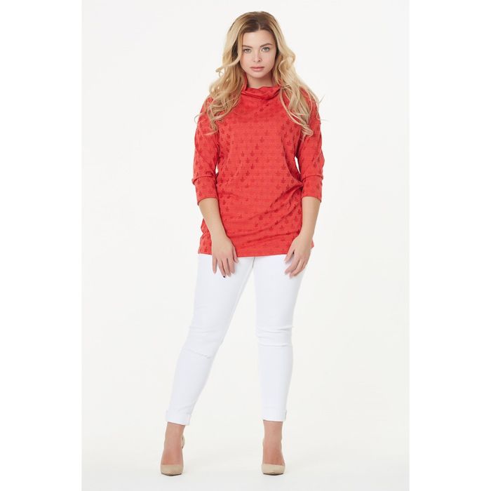 Туника женская, размер 54, цвет красный 2-501-03