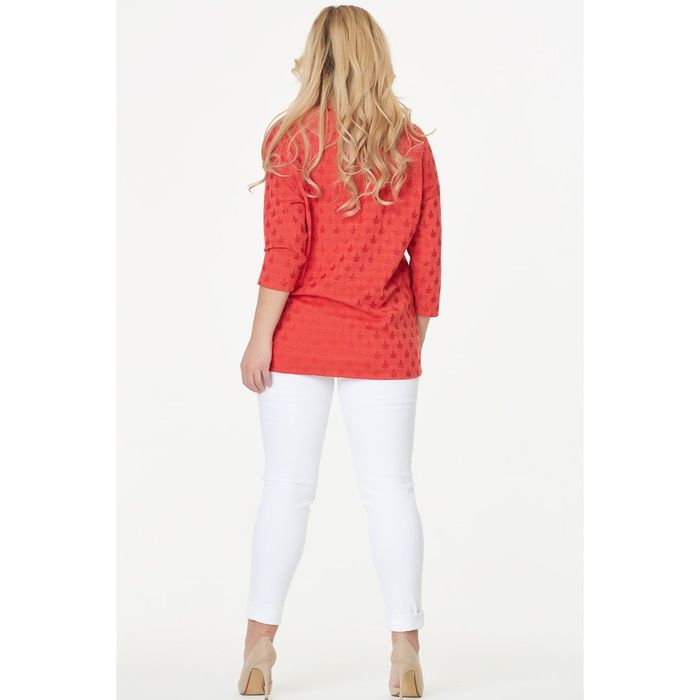 Туника женская, размер 54, цвет красный 2-501-03