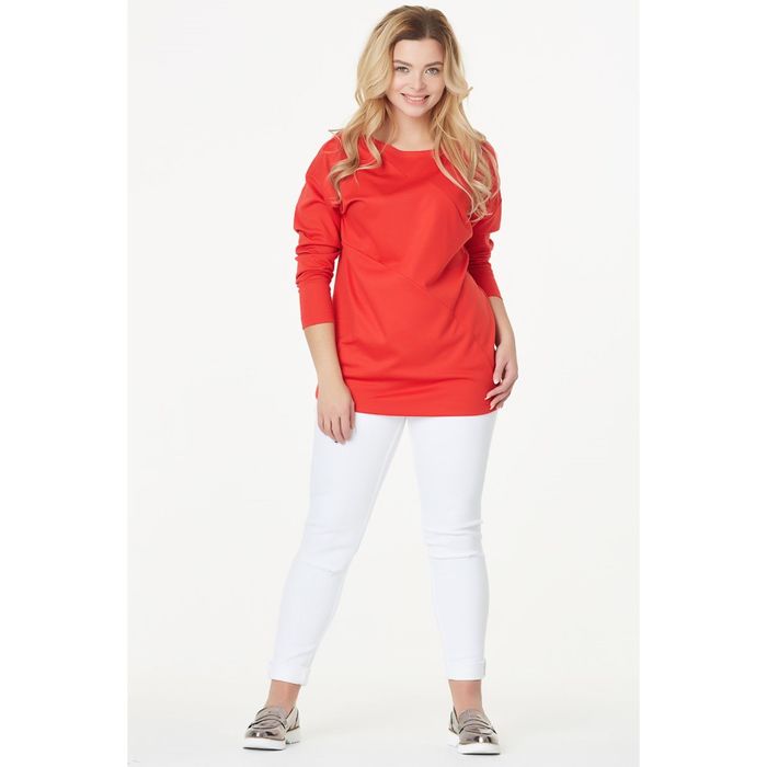 Туника женская, размер 54, цвет красный 2-502-03