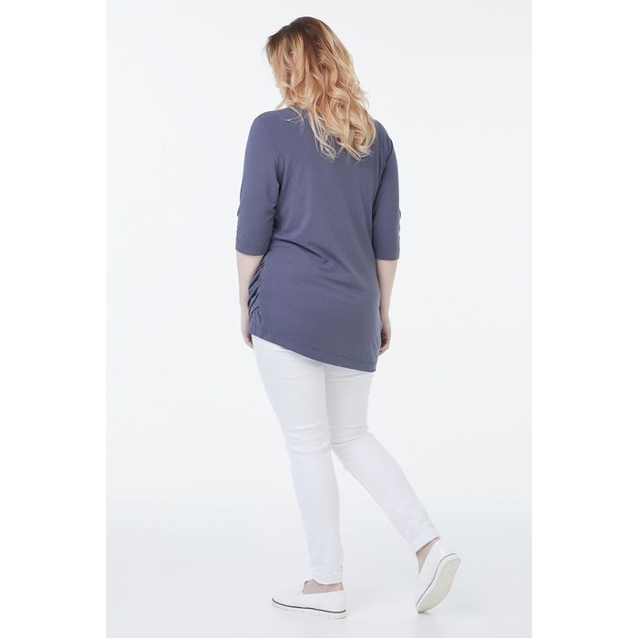 Туника женская, размер 56, цвет серый 2-512-11