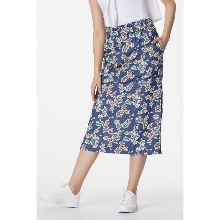 Юбка женская, размер 46, цвет синий 421-08