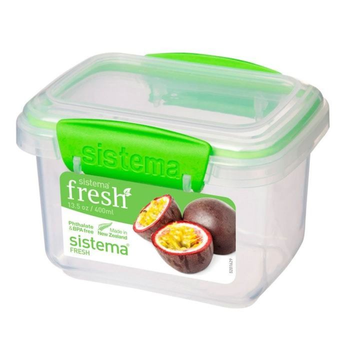 Контейнер Sistema, зелёный, 400 мл