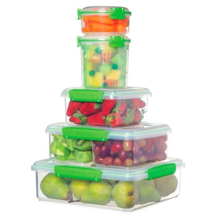 Контейнер Sistema, зелёный, 400 мл