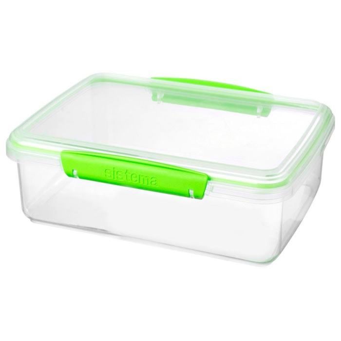 Контейнер Sistema, зелёный, 2 л