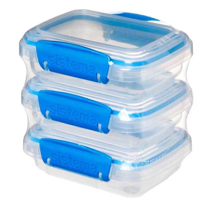 Набор контейнеров Sistema, 200 мл, 3 шт.